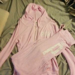 Pink set pink victoria secret
